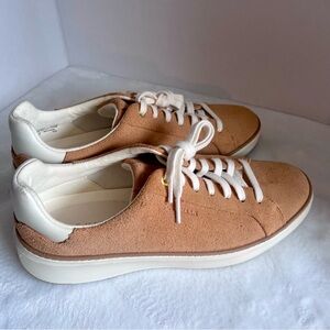 Cole HaanTopspin Lace-up Tuscan Sand/Ivory Suede Women’s Shoes